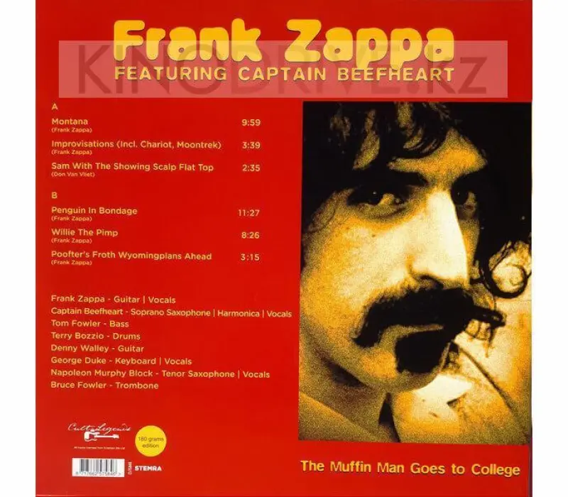 Виниловая пластинка ZAPPA FRANK and CAPTAIN BEEFHEART - Best Of The Muffin Man Goes To College, Kinodrive.kz — фото 2