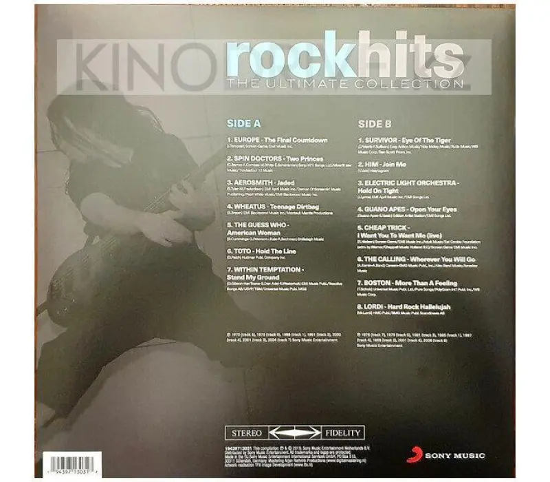 Виниловая пластинка VARIOUS ARTISTS - Rock Hits - The Ultimate Collection, Kinodrive.kz — фото 2