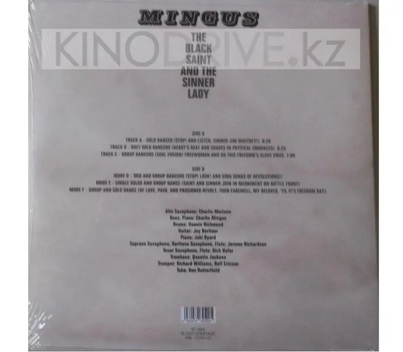 Виниловая пластинка Mingus – The Black Saint And The Sinner Lady: Ermitage, Kinodrive.kz — фото 2