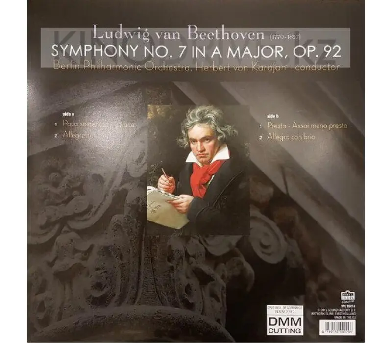 Виниловая пластинка Ludwig Van Beethoven - Symphony No.7: Vinyl Passion, Kinodrive.kz — фото 2