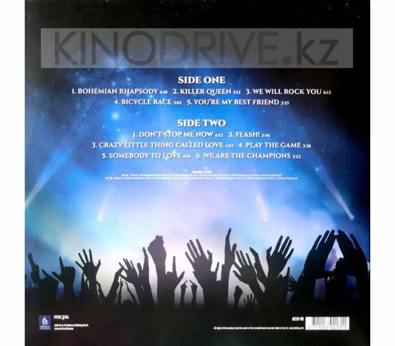 Виниловая пластинка THE ROYAL PHILHARMONIC ORCHESTRA and THE ROYAL CHORAL SOCIETY - Bohemian Rhapsody - The Music Of Queen, Kinodrive.kz — фото 2