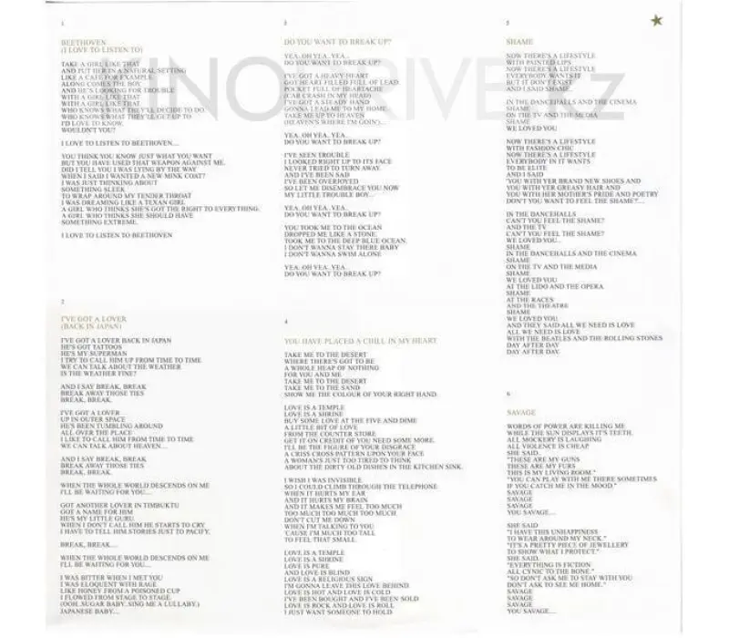 Виниловая пластинка EURYTHMICS - Savage, Kinodrive.kz — фото 4