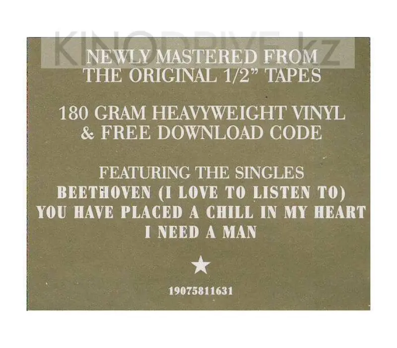 Виниловая пластинка EURYTHMICS - Savage, Kinodrive.kz — фото 6