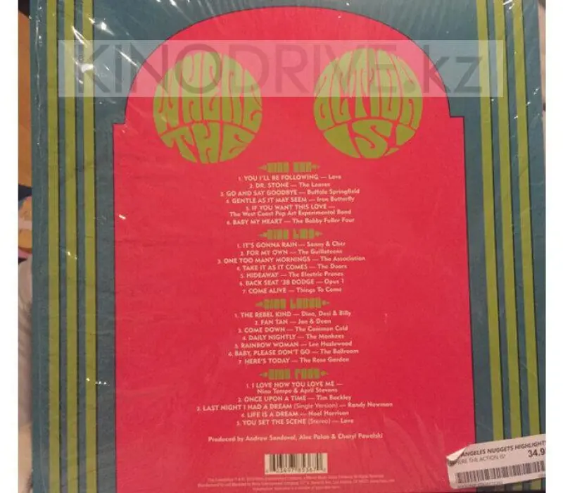 Виниловая пластинка VARIOUS ARTISTS – Where The Action Is! (Los Angeles Nuggets), Kinodrive.kz — фото 2