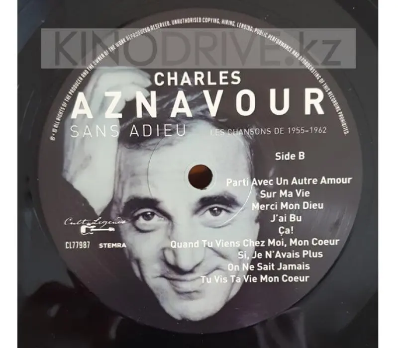 Виниловая пластинка AZNAVOUR CHARLES - Sans Adieu Les Chansons De (1955 - 1962), Kinodrive.kz — фото 2