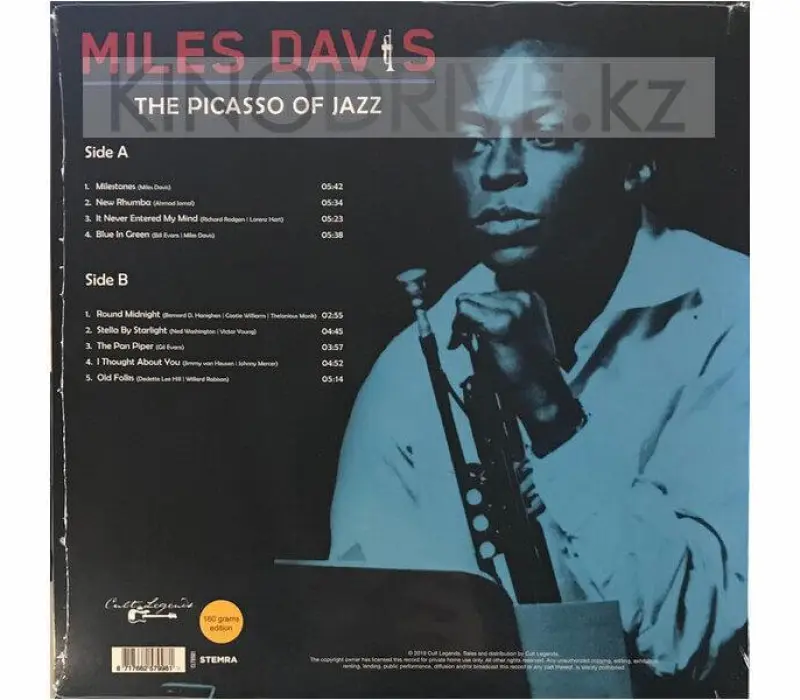 Виниловая пластинка DAVIS MILES - The Picasso Of Jazz, Kinodrive.kz — фото 2
