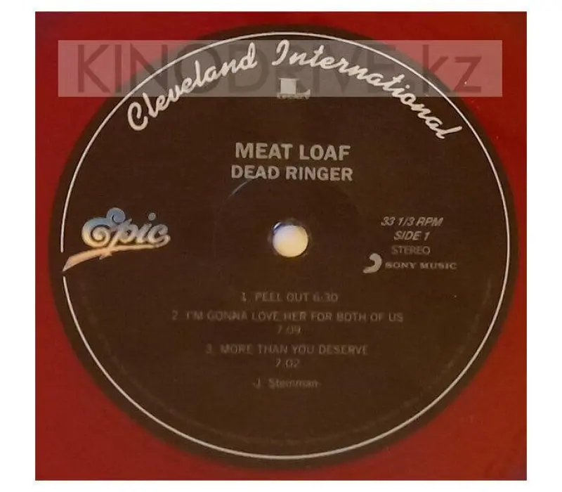 Виниловая пластинка MEAT LOAF - Dead Ringer - Violet Vinyl, Kinodrive.kz — фото 2