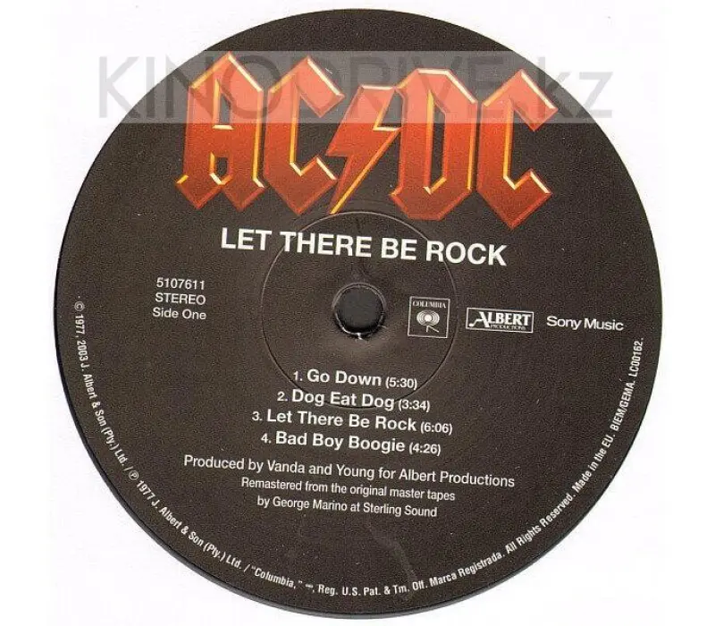 Виниловая пластинка AC/DC – Let There Be Rock, Kinodrive.kz — фото 2