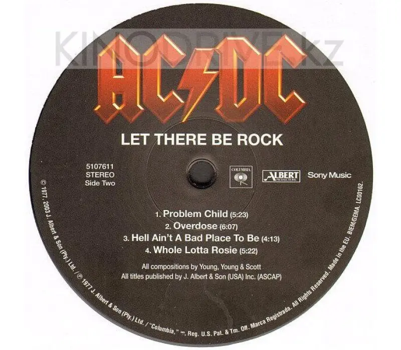 Виниловая пластинка AC/DC – Let There Be Rock, Kinodrive.kz — фото 3