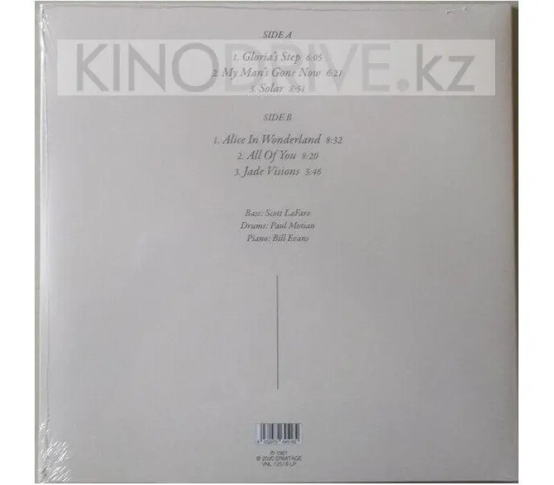 Виниловая пластинка EVANS BILL TRIO - Sunday At The Village Vanguard, Kinodrive.kz — фото 2