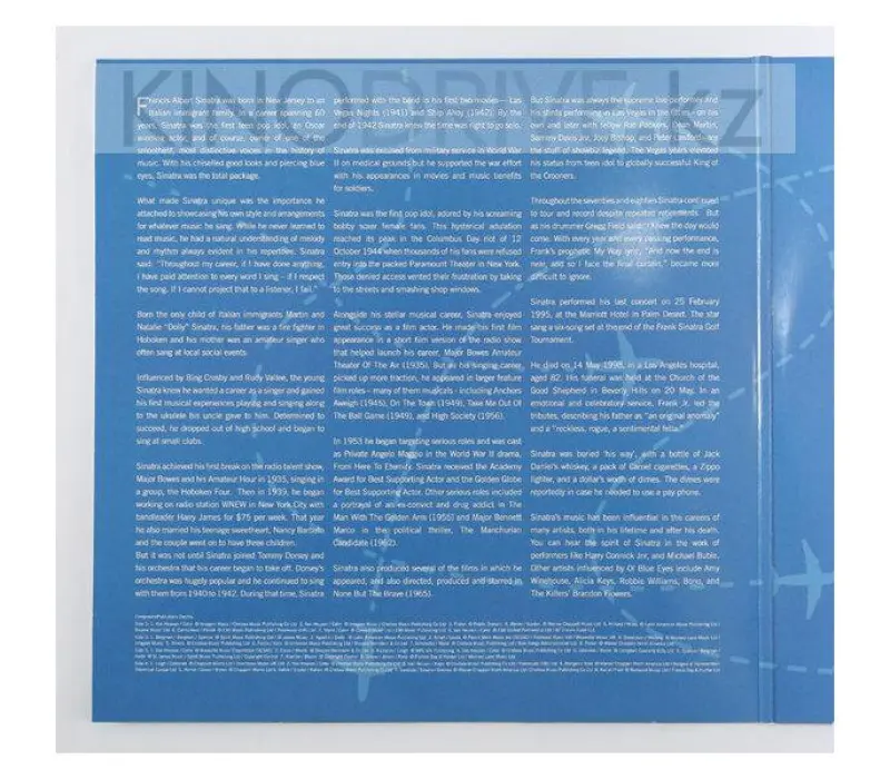 Виниловая пластинка FRANK SINATRA - Come Fly With Me, Kinodrive.kz — фото 3