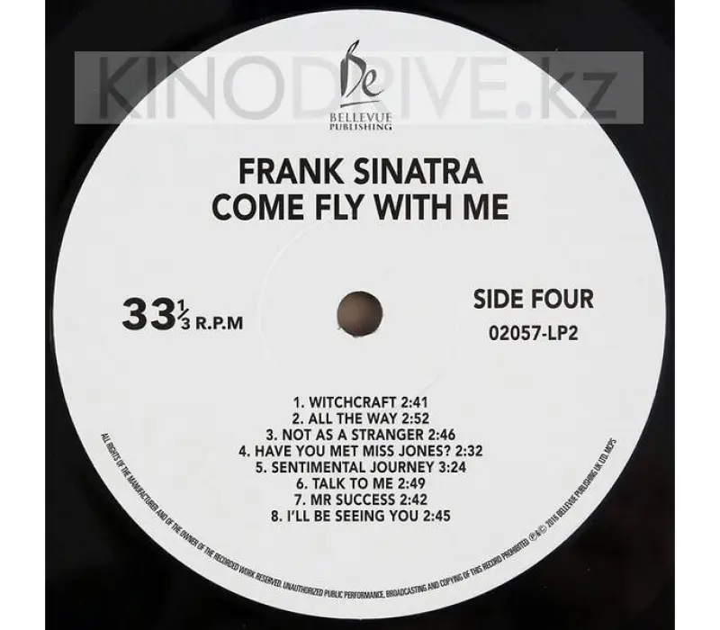 Виниловая пластинка FRANK SINATRA - Come Fly With Me, Kinodrive.kz — фото 5