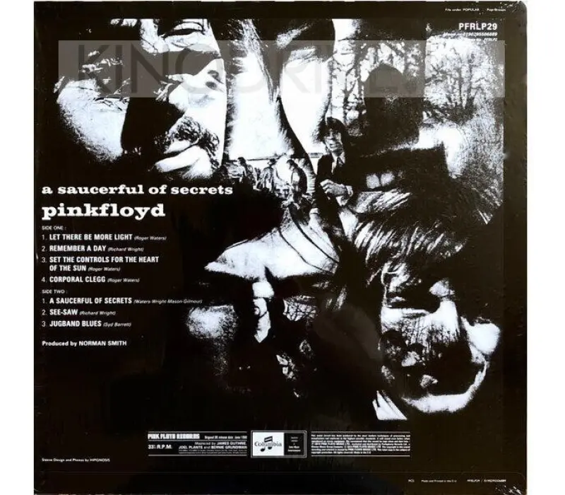 Виниловая пластинка Pink Floyd – A Saucerful Of Secrets: Warner, Kinodrive.kz — фото 2