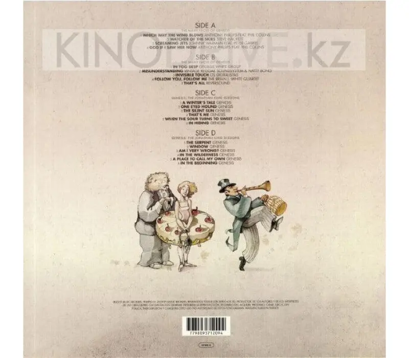 Виниловая пластинка Genesis. V/A - Many Faces.. Coloured: Montestella, Kinodrive.kz — фото 3