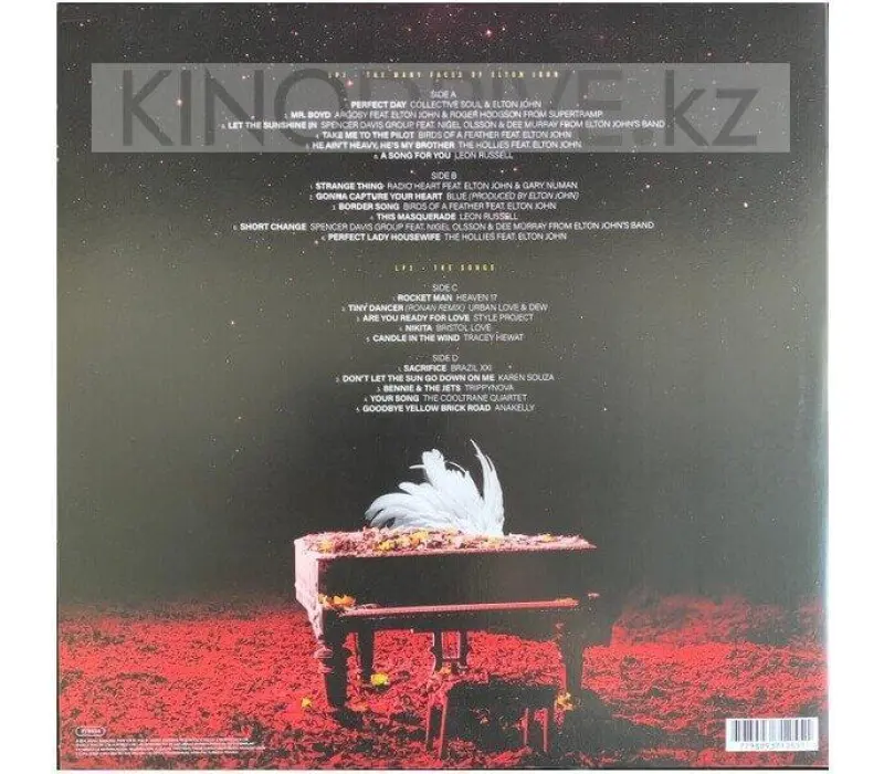 Виниловая пластинка John, Elton. V/A - Many Faces Of Elton John: Montestella, Kinodrive.kz — фото 2