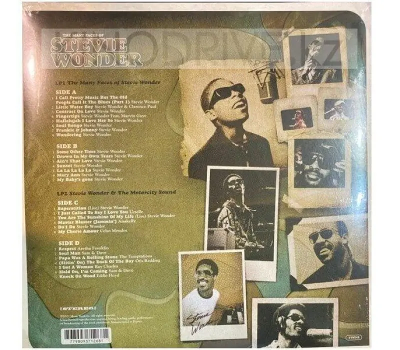 Виниловая пластинка Wonder, Stevie. V/A - Many Faces Of.. Hq: Montestella, Kinodrive.kz — фото 2