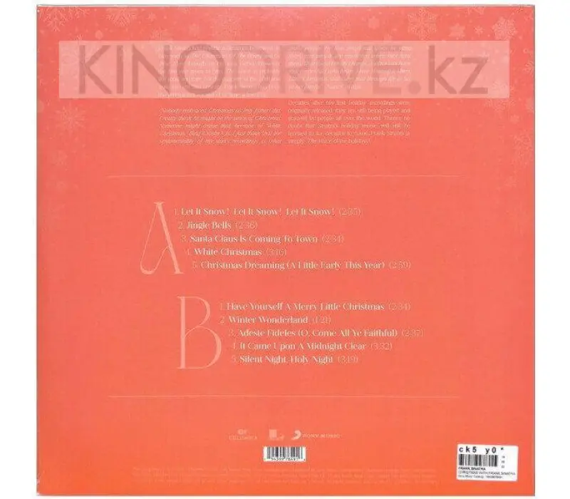 Виниловая пластинка Frank Sinatra – Christmas With Frank Sinatra: Legacy, Kinodrive.kz — фото 2