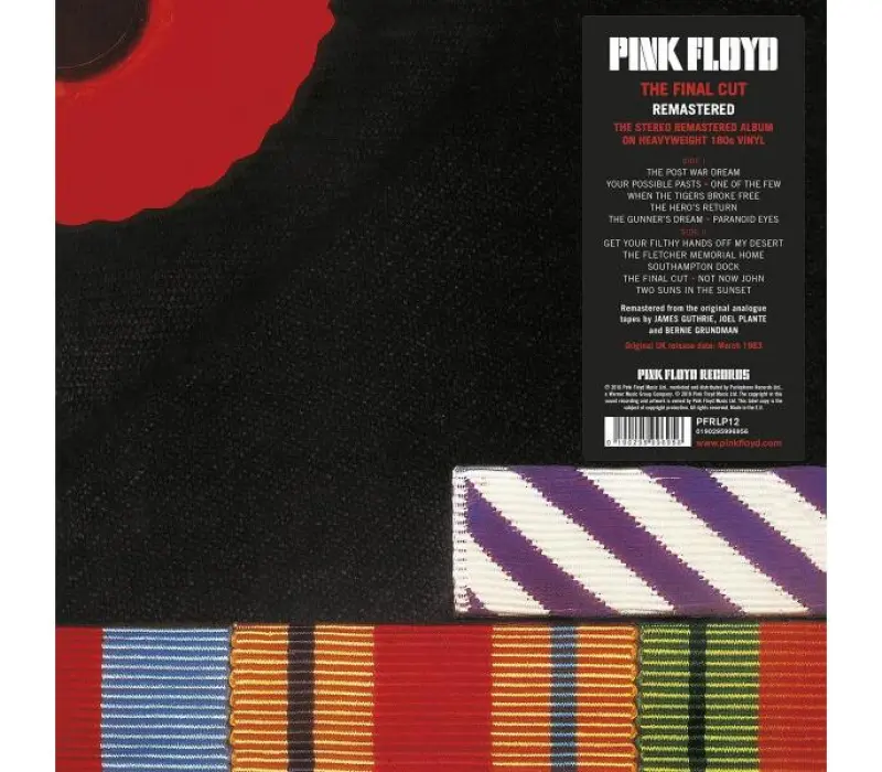 Виниловая пластинка Pink Floyd - Final Cut: Warner, Kinodrive.kz — фото 6