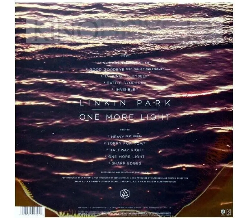 Виниловая пластинка LINKIN PARK / ONE MORE LIGHT, Kinodrive.kz — фото 3
