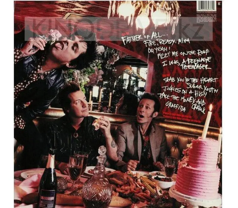 Виниловая пластинка Green Day – Father Of All... - Cloudy Red Vinyl: Warner, Kinodrive.kz — фото 2
