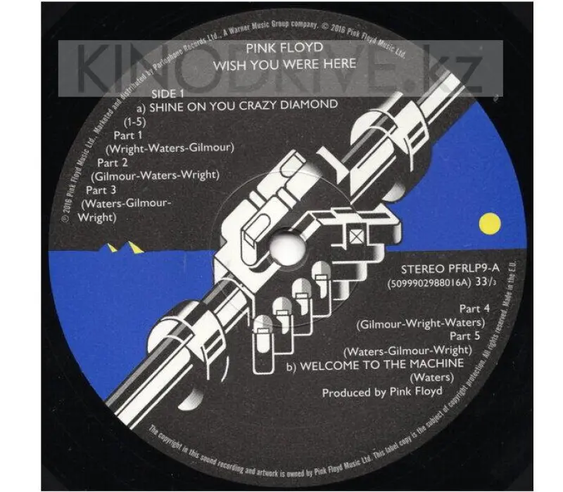 Виниловая пластинка Pink Floyd - Wish You Were Here Hq Label: Warner, Kinodrive.kz — фото 2