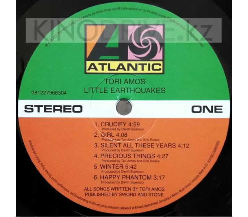 Виниловая пластинка AMOS, TORI - LITTLE EARTHQUAKES Hq Label: Warner, Kinodrive.kz — фото 3