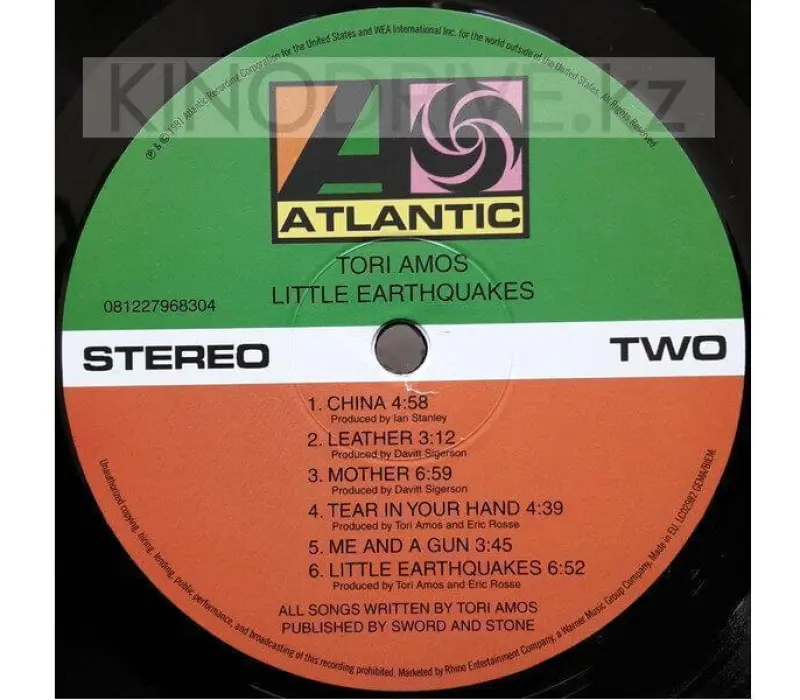 Виниловая пластинка AMOS, TORI - LITTLE EARTHQUAKES Hq Label: Warner, Kinodrive.kz — фото 4