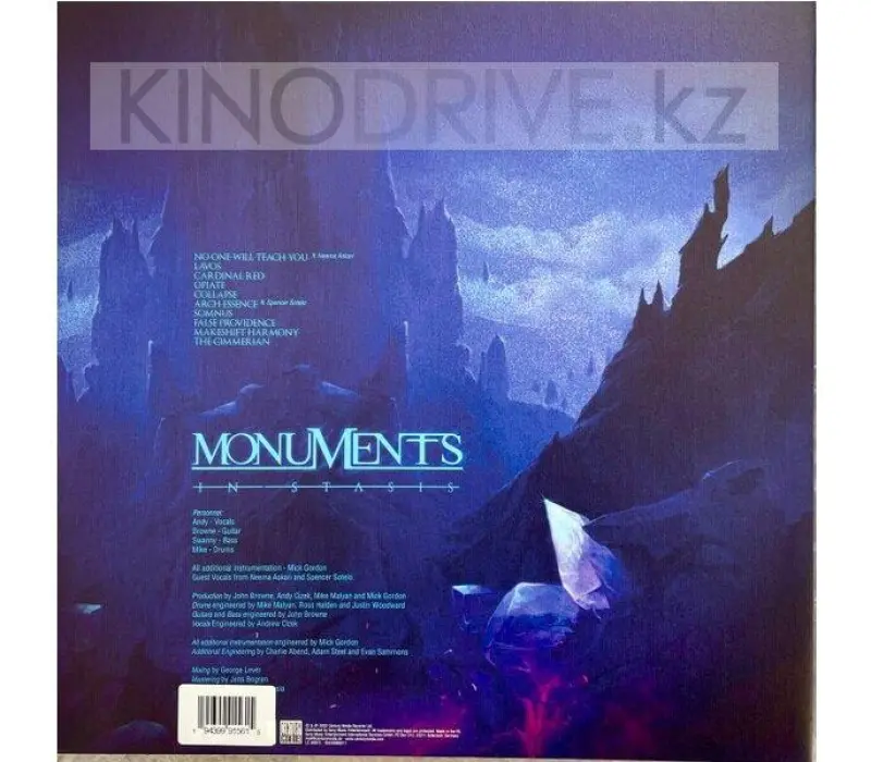 Виниловая пластинка MONUMENTS - IN STASIS Hq Label: Century Media, Kinodrive.kz — фото 2