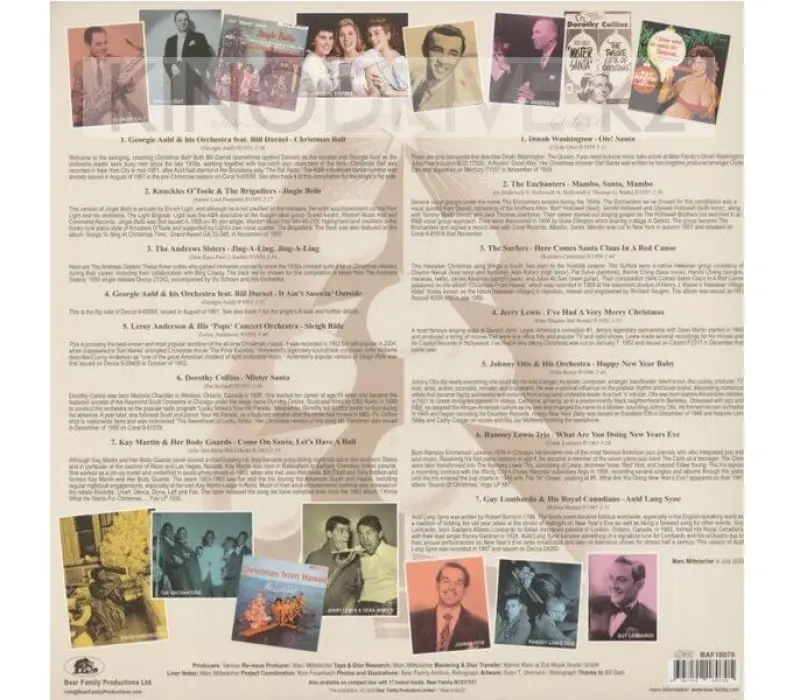 Виниловая пластинка VARIOUS ARTISTS: HEADIN' FOR THE CHRISTMAS BALL, Kinodrive.kz — фото 2