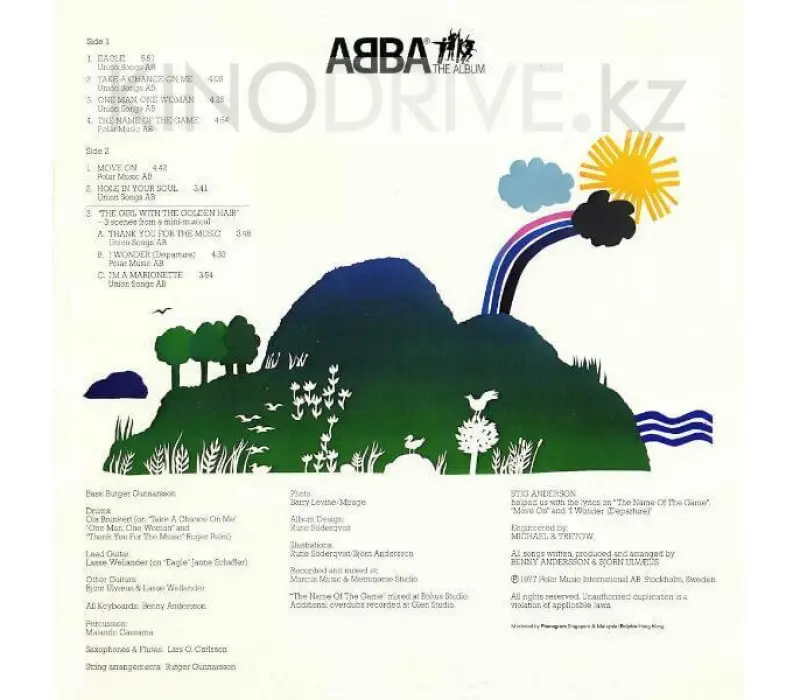 Виниловая пластинка Abba - The Album: Universal, Kinodrive.kz — фото 2