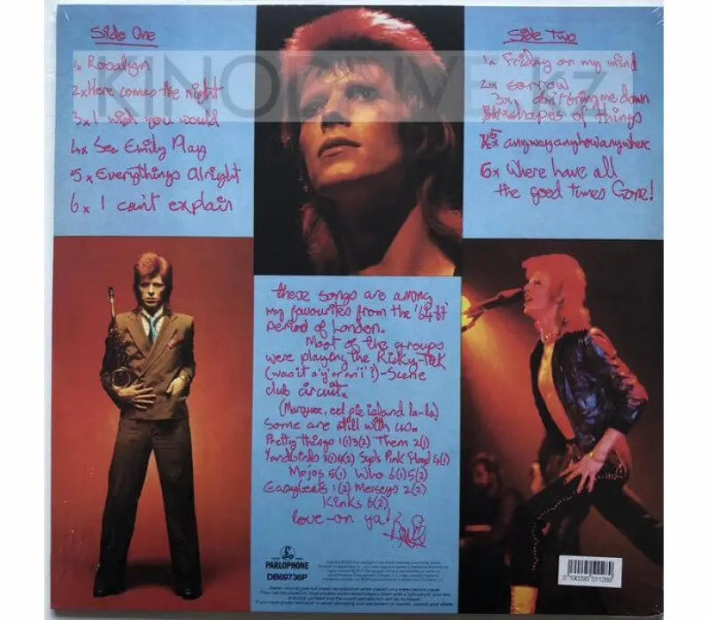 Виниловая пластинка BOWIE DAVID - Pin Ups - Rsd 2019 Release - Picture Disc, Kinodrive.kz — фото 2