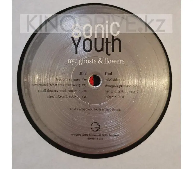 Виниловая пластинка SONIC YOUTH - Nyc Ghosts and Flowers, Kinodrive.kz — фото 3