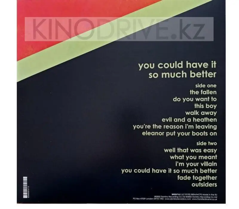 Виниловая пластинка Franz Ferdinand - You Could Have Had It..: V2, Kinodrive.kz — фото 2