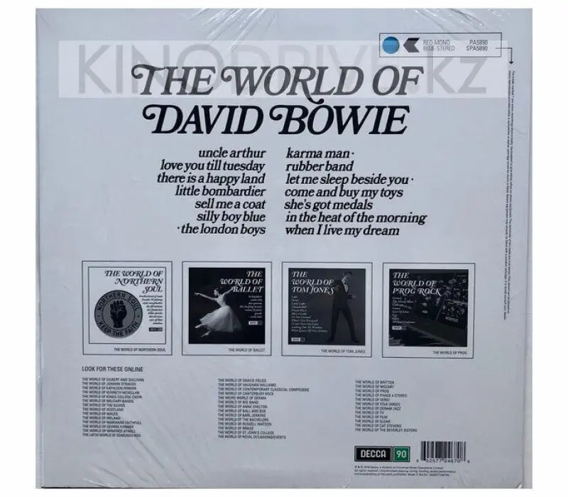 Виниловая пластинка BOWIE DAVID - The World Of David Bowie - Rsd 2019 Release, Kinodrive.kz — фото 2