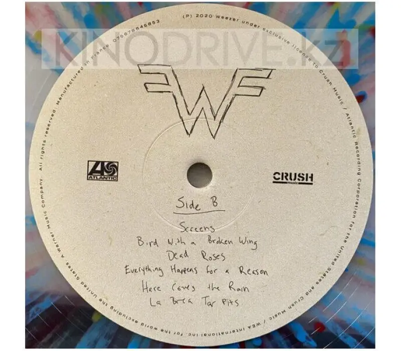 Виниловая пластинка WEEZER - Ok Human - Clear Rainbow Spalatter Vinyl, Kinodrive.kz — фото 4