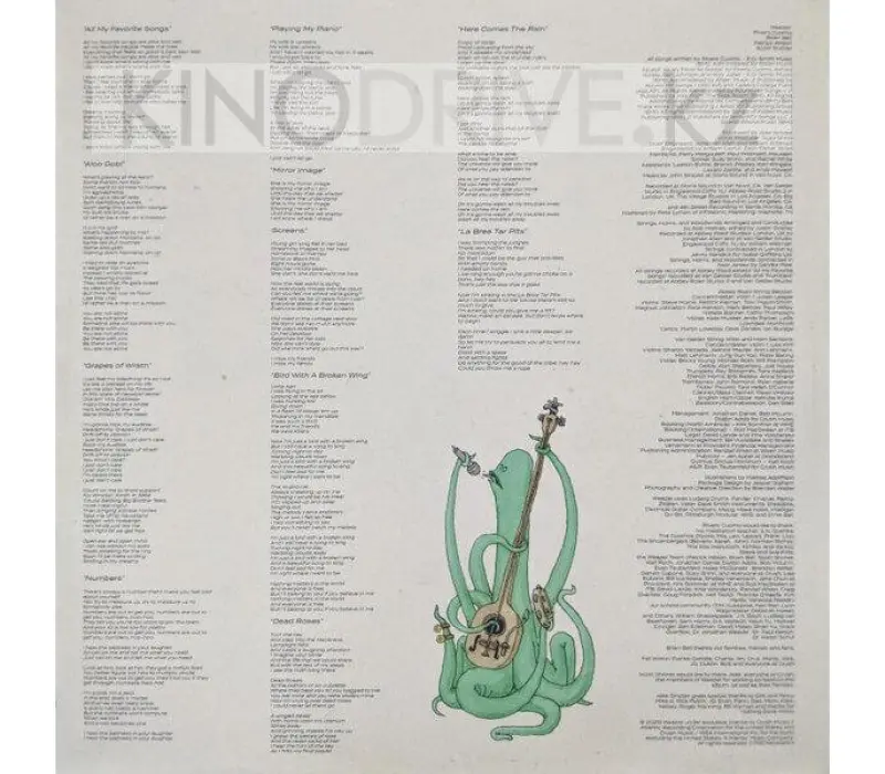 Виниловая пластинка WEEZER - Ok Human - Clear Rainbow Spalatter Vinyl, Kinodrive.kz — фото 7