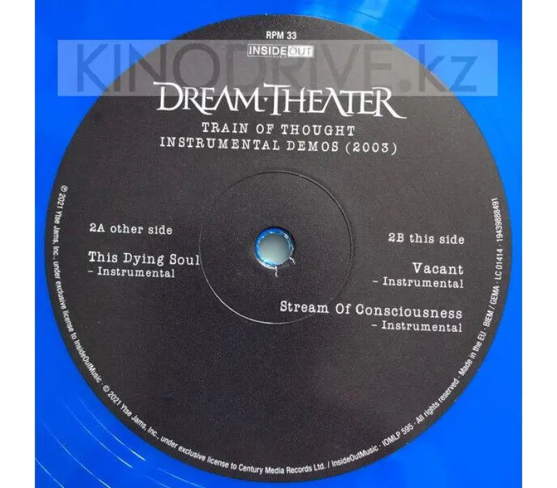Виниловая пластинка DREAM THEATER - Train Of Thought Instrumental Demos, Kinodrive.kz — фото 2