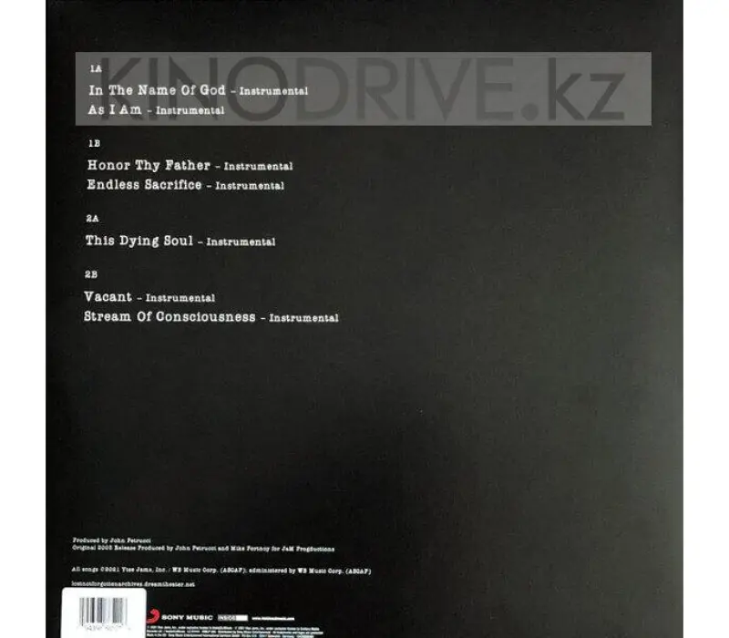 Виниловая пластинка DREAM THEATER - Train Of Thought Instrumental Demos, Kinodrive.kz — фото 7