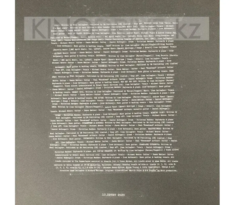 Виниловая пластинка GALLAGHER, LIAM - DOWN BY THE.. Coloured Label: Warner, Kinodrive.kz — фото 4