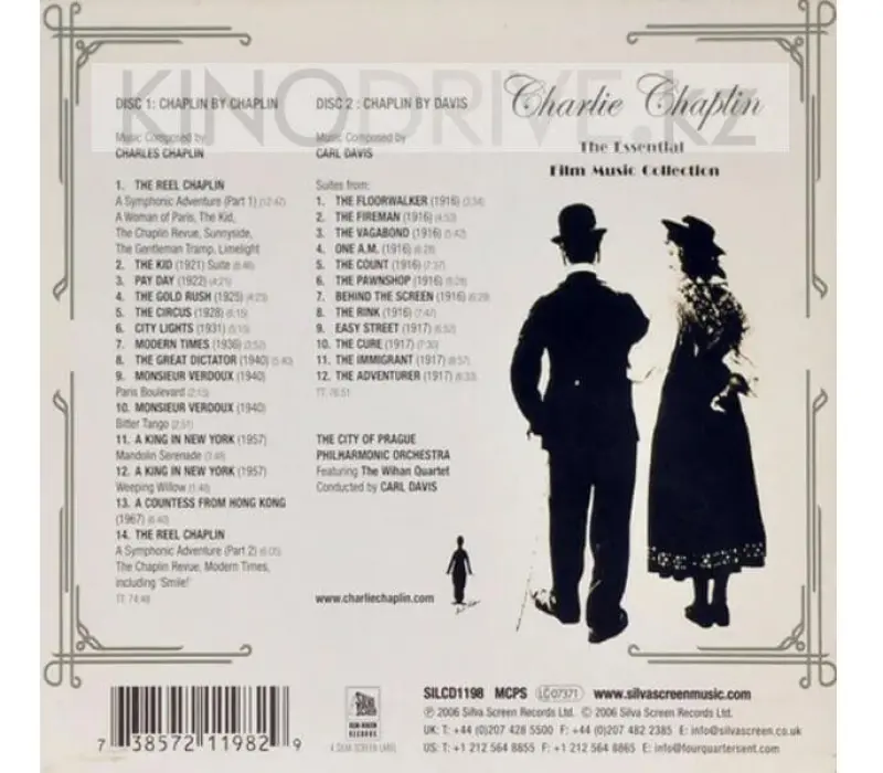 Виниловая пластинка Charlie Chaplin – Film Music Anthology: Le Chant Du, Kinodrive.kz — фото 2