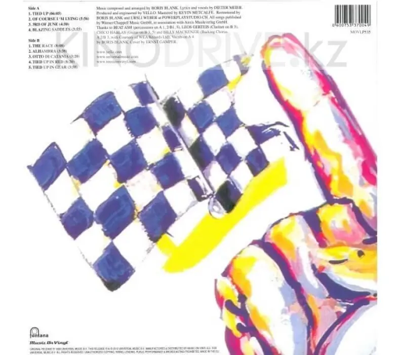 Виниловая пластинка Yello - Flag: Music on vinyl, Kinodrive.kz — фото 2