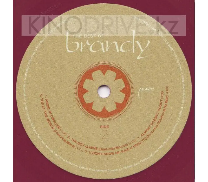 Виниловая пластинка BRANDY - The Best Of Brandy, Kinodrive.kz — фото 6