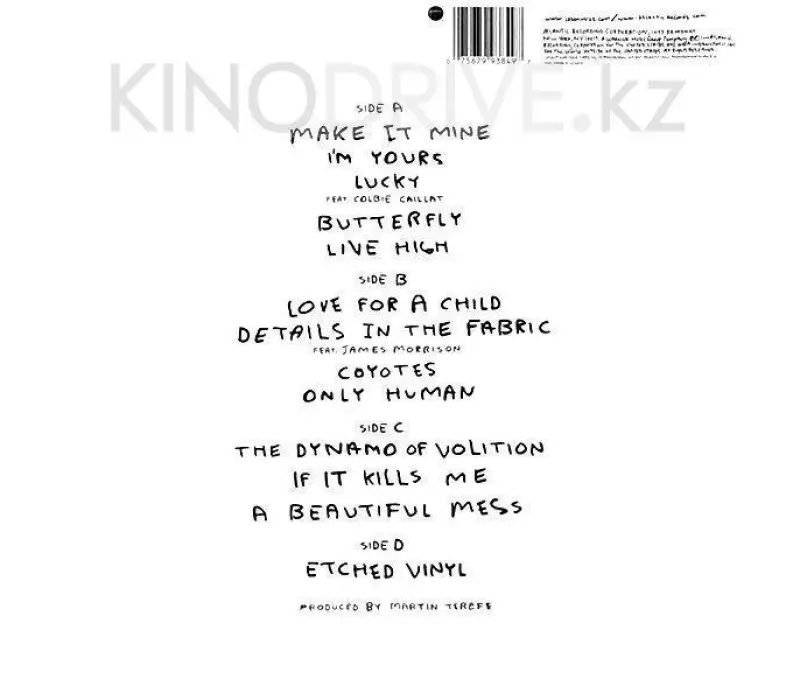 Виниловая пластинка Jason Mraz – We Sing, We Dance, We Steal Things: Warner, Kinodrive.kz — фото 2