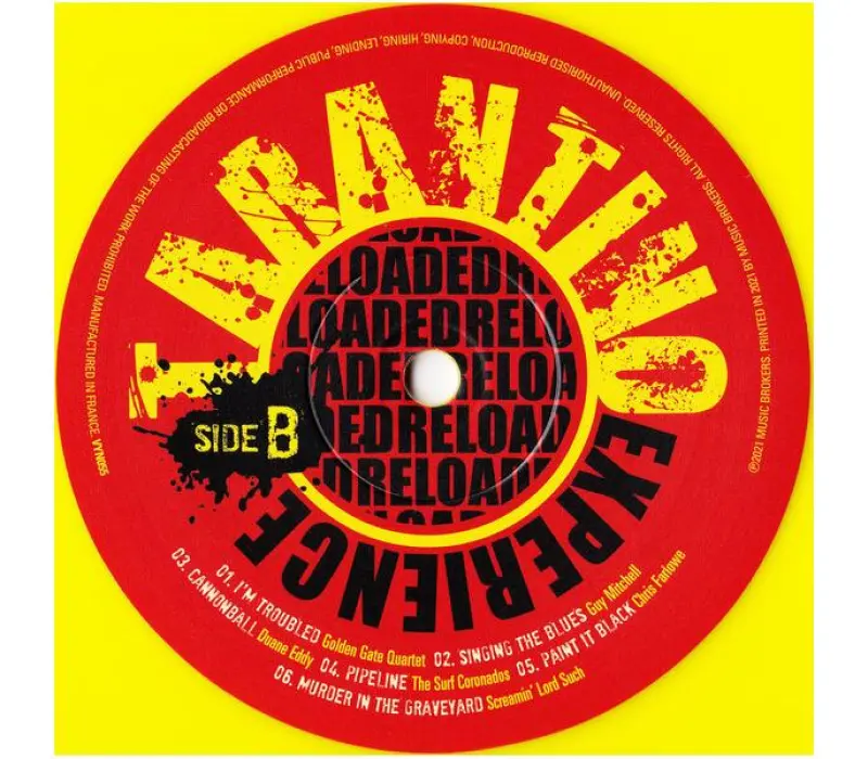 Виниловая пластинка V/A - TARANTINO EXPERIENCE RELOADED: Montestella, Kinodrive.kz — фото 4