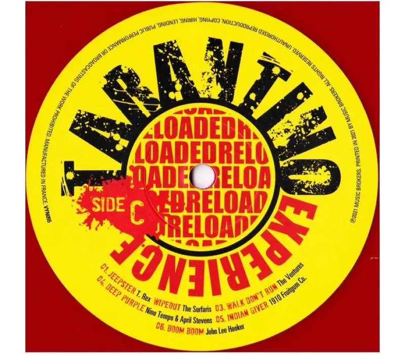 Виниловая пластинка V/A - TARANTINO EXPERIENCE RELOADED: Montestella, Kinodrive.kz — фото 5