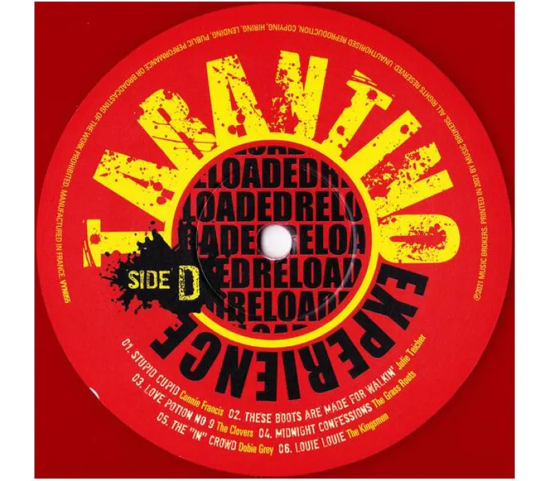 Виниловая пластинка V/A - TARANTINO EXPERIENCE RELOADED: Montestella, Kinodrive.kz — фото 6