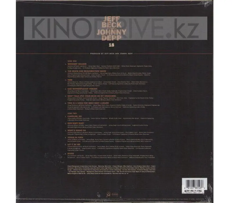 Виниловая пластинка BECK JEFF & DEPP JOHNNY: 18 - GOLD NUGGET VINYL, Kinodrive.kz — фото 3