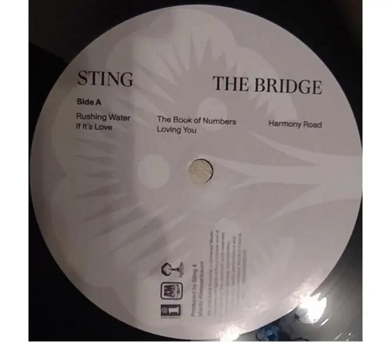 Виниловая пластинка Sting - Bridge Hq Label: Universal, Kinodrive.kz — фото 3