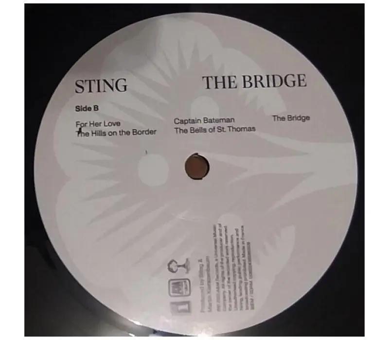 Виниловая пластинка Sting - Bridge Hq Label: Universal, Kinodrive.kz — фото 4