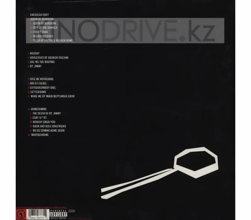 Виниловая пластинка GREEN DAY - American Idiot, Kinodrive.kz — фото 2